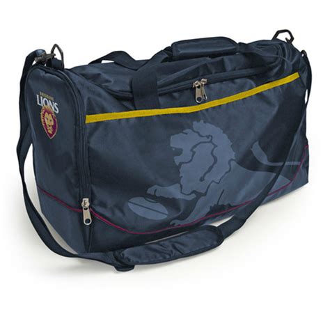 Lions was stronger than brisbane strikers while winning 2:7. Brisbane Lions AFL Sports Bag