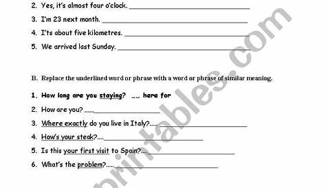 any questions? - ESL worksheet by skist31