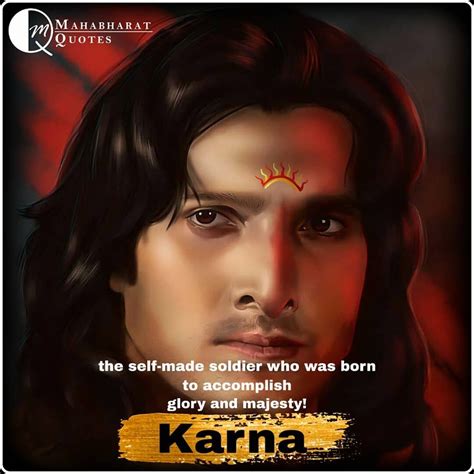 Mahabharat Quotes On Instagram Suryaputra Karna Mahabharatquotes