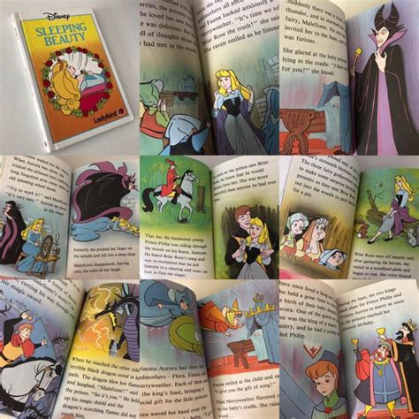 Walt Disney Dětská Anglická Kniha Sleeping Beauty Ladybird Books 1987