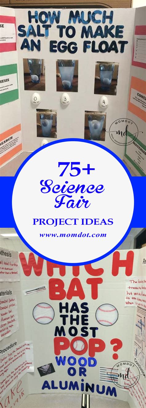 75 Fantastic Science Fair Project Ideas Momdot
