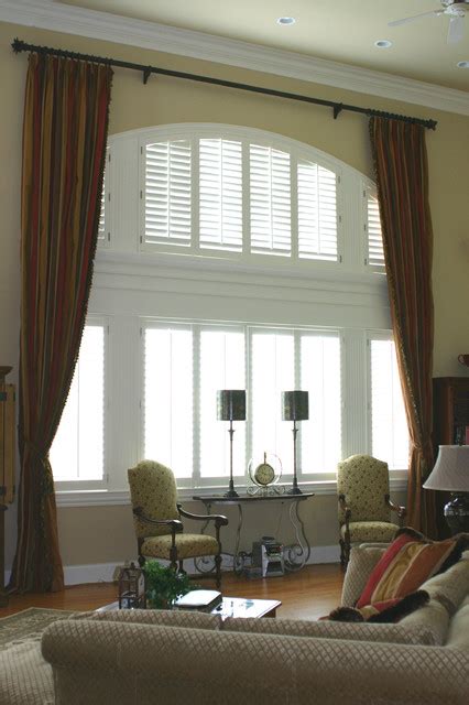 Off The Wall Interiors ~ Two Story Styling Traditional Window