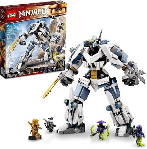 Buy Lego Ninjago Legacy Zanes Titan Mech Battle 71738 Action Figure