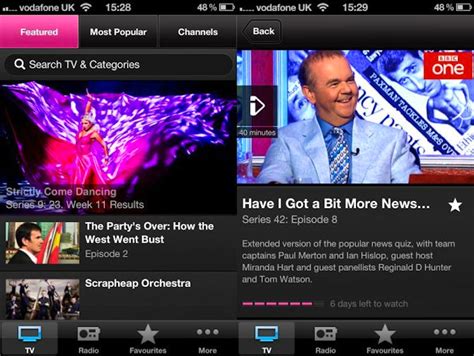 Bbc Iplayer App For Iphone Launches Recombu