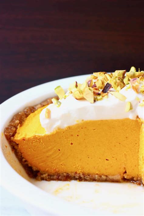This No Bake Vegan Pumpkin Pie Is Really Easy To Make Rich And