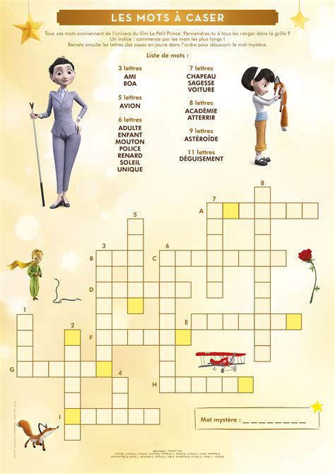 L'eau quel incroyable élément ! Les mots à caser du Petit Prince | Le petit prince, Le ...