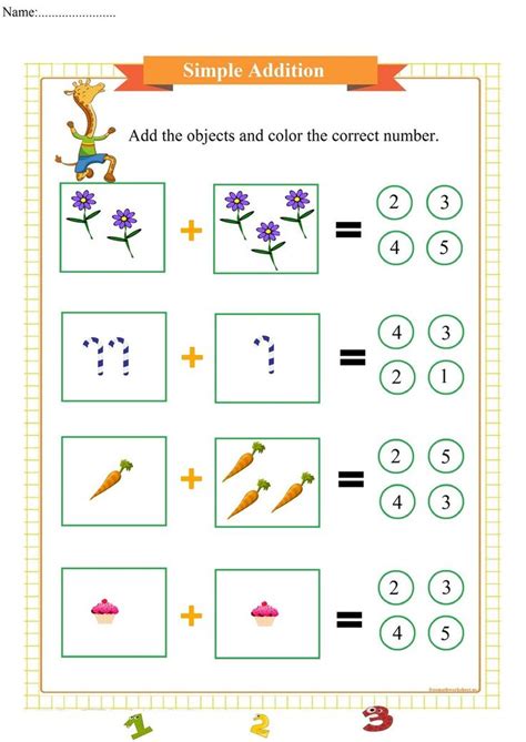 Chose from basic math and algebra to number sense and we value your comments and use them to help improve our printable worksheet makers. Simple Addition Worksheets For Printable. Simple Addition ...