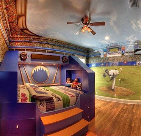 Awasome Baseball Murals Bedroom References