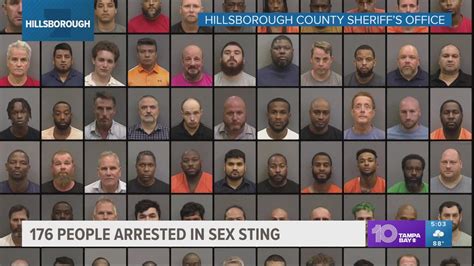 Man On Honeymoon Among 176 People Arrested In Sex Sting Hillsborough Sheriff Says