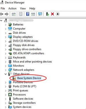 I restarted the laptop and made sure there was no dust or particals blocking the connection and it still doesn't work. How to Fix Base System Device Driver issue in Device ...