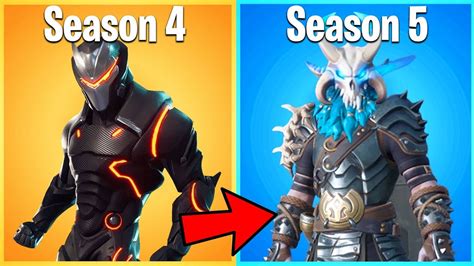 I didn't play fortnite in season one or 2 so i'm basing them off of its skins rather then how the story played out on the season, and also the story hadn't started yet. RANKING EVERY SEASON 5 FORTNITE SKIN FROM WORST TO BEST ...
