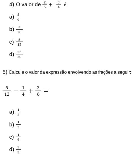 Matemática Professor Nivaldo Galvão Problemas de Adição e Subtração de Frações