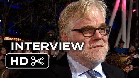 The Hunger Games Catching Fire Interview Philip Seymour Hoffman