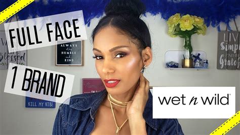 Wet N Wild Full Face Makeup Tutorial 1 Brand Youtube