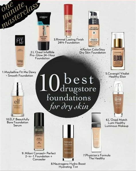 10best Foundation For Dry Skin Foundation For Dry Skin Best