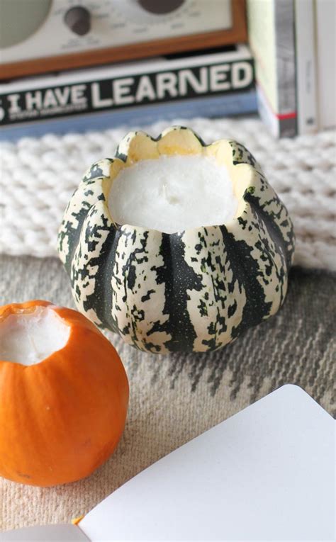 Diy Pumpkin Scented Candles With Soy Wax For Fall