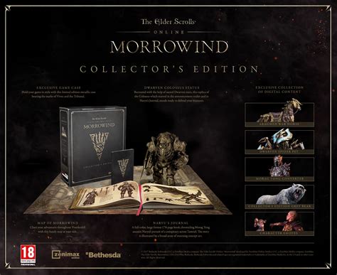 Buy Elder Scrolls Online Morrowind Collectors Edition Only At Game