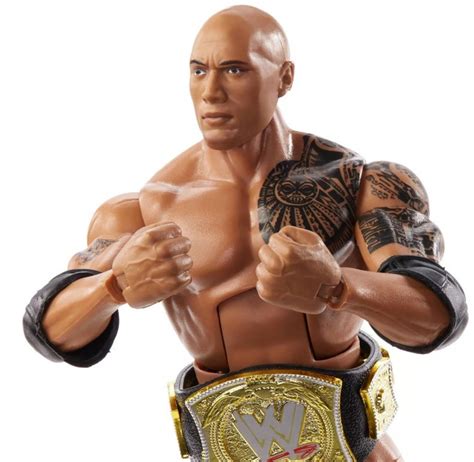 Wwe Wrestling Elite Collection Royal Rumble The Rock Exclusive 7 Action