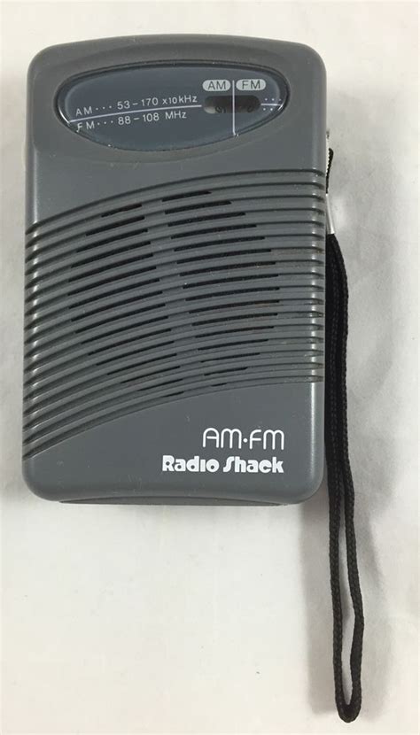 Radio Shack Am Fm Portable Radio 12 735 Tested Working Radio Shack Portable Radio Fm Radio