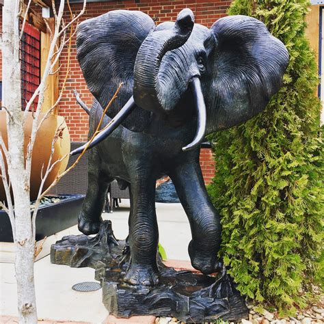 Bronze Animals Bronze Elephant Sculpture Metropolitan Galleries Inc
