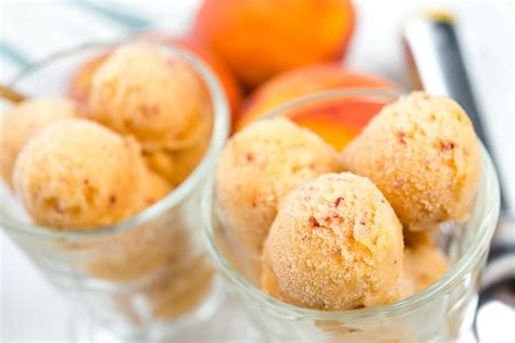 Non Dairy Peach Frozen Dessert Homemade Ice Cream Recipes Best
