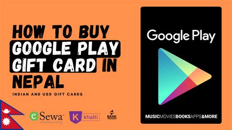 A google play gift card allows you to buy google play store content such as music, movies, audiobooks, games, apps and software anytime from the comfort of your home. How to Buy Google Play Gift Card in Nepal?