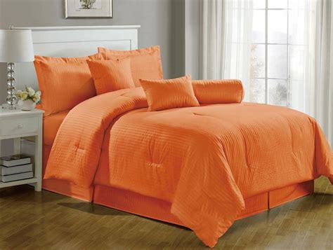 Orange Comforter Sets Queen Comfort