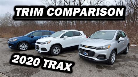 2020 Chevy Trax Trim Comparison Full Model Review And Pricing Ls Vs