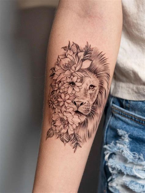27 Powerful Lion Tattoo For Women With Meanings And Inspiration Boho