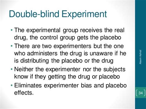 What Is The Meaning Of A Double Blind Experiment Blinds