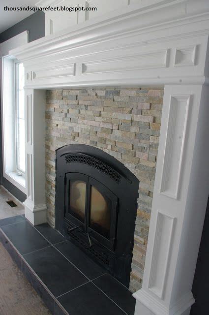 Ledger Stone Fireplace Surround Nice Craftmanship On The Arched Top Of
