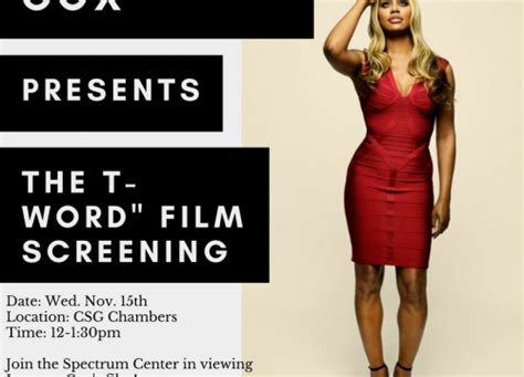 Expired “laverne Cox Presents The T Word” Film Screening Happening Michigan