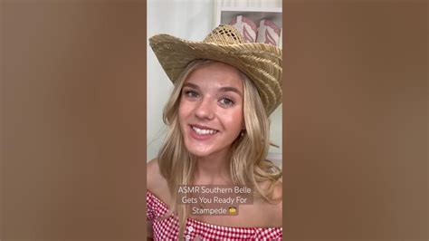 Asmr Preview Southern Belle Gets You Ready For Stampede 🤠 Youtube
