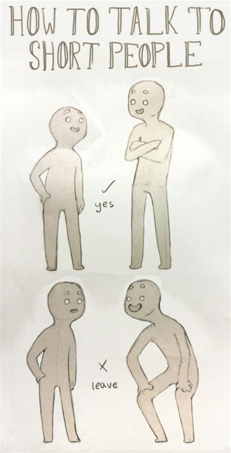 How To Talk To Short People 19 Pics
