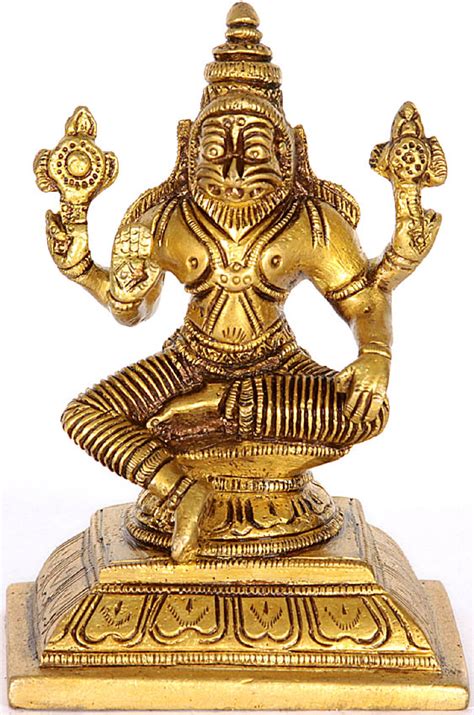 Lord Narasimha An Incarnation Of Lord Vishnu Exotic India Art