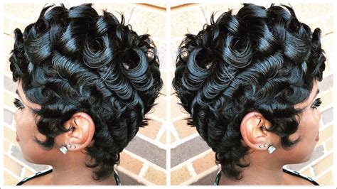 Pin Curls On Pixie Cut Betty Boop Style By Crazyaboutangel
