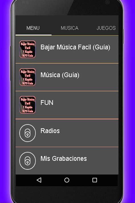 El mejor sitio para descargar música para celular y pc. Bajar Musica Facil y Rapido MP3 Guia for Android - APK Download