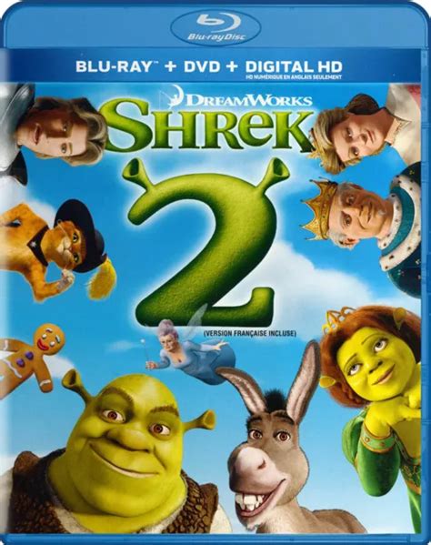 Shrek 2 Blu Ray Dvd Digital Hd Blu Ray Bilingual Blu Ray