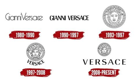 Versace Logo Symbol History PNG 3840 2160