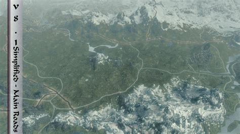 World Map Skyrim Hold Borders インターフェース Skyrim Mod データベース Mod紹介・まとめサイト