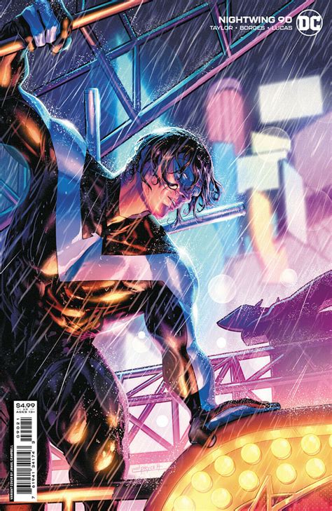Nightwing 2016 90 Nm Jamal Campbell Variant Cover