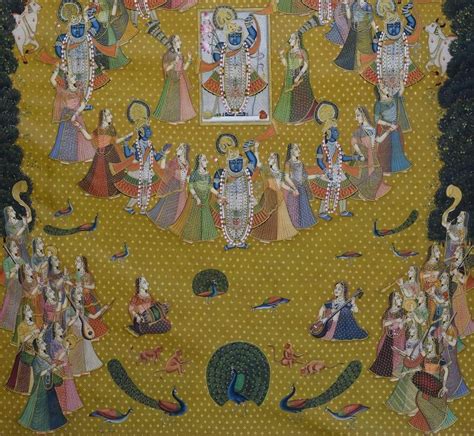 Raas Leela Vi Pichwai Paintings Painting Indian Art