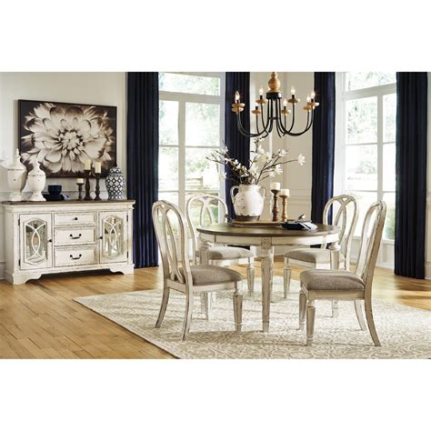 Signature Design By Ashley Realyn Casual Dining Room Group Rifes