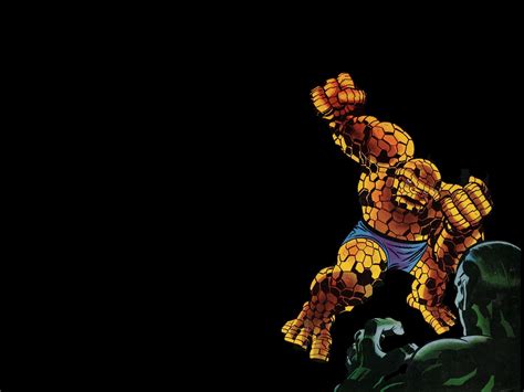 The Thing Marvel Comics Wallpapers Wallpaper Cave