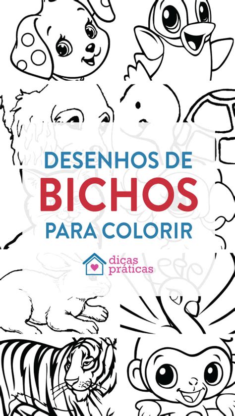 Imagens De Bichos Para Colorir E Imprimir Dicas Pr Ticas