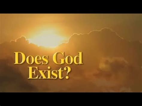 Does God Exist? - YouTube