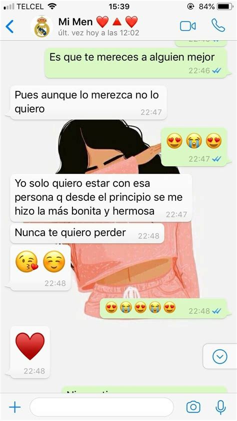 Pin De Karla Flores En Whatsapp Mensaje De Amor Para Novio Cosas De