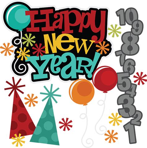 Happy New Year Svg Free Svgs New Years Svg New Years Eve Clipart New