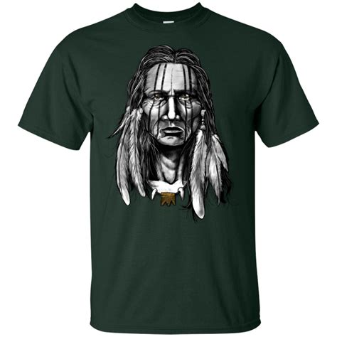 Great Chief Native American T Shirt Proudthunderbird