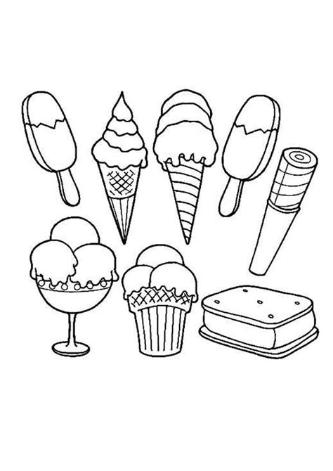 Your children will love to color these sweet looking coloring pages. Coloring Pages | Printable Ice Cream Coloring Pages